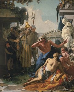 Hyacinthusin kuolema tekijältä Giovanni Battista Tiepolo